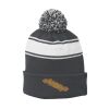 Stripe Pom Pom Beanie Thumbnail