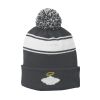 Stripe Pom Pom Beanie Thumbnail