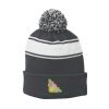 Stripe Pom Pom Beanie Thumbnail
