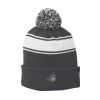 Stripe Pom Pom Beanie Thumbnail