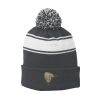 Stripe Pom Pom Beanie Thumbnail