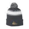 Stripe Pom Pom Beanie Thumbnail