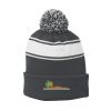 Stripe Pom Pom Beanie Thumbnail