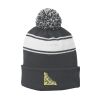 Stripe Pom Pom Beanie Thumbnail