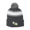 Stripe Pom Pom Beanie Thumbnail