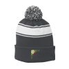 Stripe Pom Pom Beanie Thumbnail