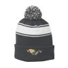 Stripe Pom Pom Beanie Thumbnail