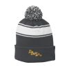 Stripe Pom Pom Beanie Thumbnail