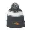 Stripe Pom Pom Beanie Thumbnail