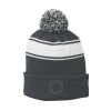 Stripe Pom Pom Beanie Thumbnail