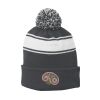 Stripe Pom Pom Beanie Thumbnail