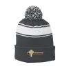 Stripe Pom Pom Beanie Thumbnail