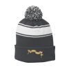 Stripe Pom Pom Beanie Thumbnail