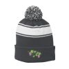 Stripe Pom Pom Beanie Thumbnail