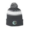 Stripe Pom Pom Beanie Thumbnail