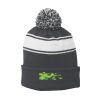 Stripe Pom Pom Beanie Thumbnail