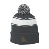 Stripe Pom Pom Beanie Thumbnail