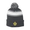 Stripe Pom Pom Beanie Thumbnail