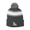 Stripe Pom Pom Beanie Thumbnail