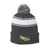 Stripe Pom Pom Beanie Thumbnail
