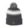 Stripe Pom Pom Beanie Thumbnail