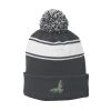 Stripe Pom Pom Beanie Thumbnail