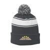 Stripe Pom Pom Beanie Thumbnail