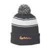 Stripe Pom Pom Beanie Thumbnail