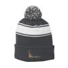 Stripe Pom Pom Beanie Thumbnail