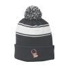 Stripe Pom Pom Beanie Thumbnail