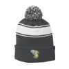 Stripe Pom Pom Beanie Thumbnail
