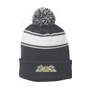Stripe Pom Pom Beanie Thumbnail