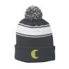 Stripe Pom Pom Beanie Thumbnail