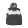 Stripe Pom Pom Beanie Thumbnail