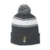 Stripe Pom Pom Beanie Thumbnail