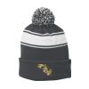 Stripe Pom Pom Beanie Thumbnail