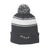 Stripe Pom Pom Beanie Thumbnail