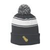 Stripe Pom Pom Beanie Thumbnail