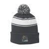 Stripe Pom Pom Beanie Thumbnail