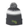 Stripe Pom Pom Beanie Thumbnail