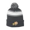Stripe Pom Pom Beanie Thumbnail