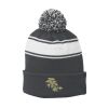 Stripe Pom Pom Beanie Thumbnail