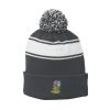 Stripe Pom Pom Beanie Thumbnail
