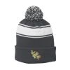 Stripe Pom Pom Beanie Thumbnail