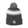 Stripe Pom Pom Beanie Thumbnail