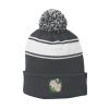 Stripe Pom Pom Beanie Thumbnail