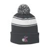 Stripe Pom Pom Beanie Thumbnail
