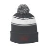 Stripe Pom Pom Beanie Thumbnail