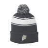 Stripe Pom Pom Beanie Thumbnail