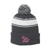 Stripe Pom Pom Beanie Thumbnail